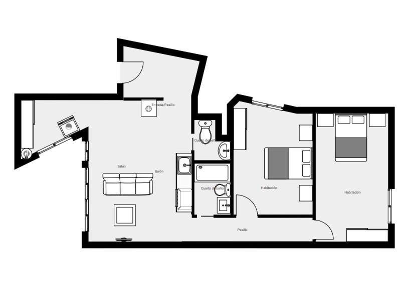 Alameda Colon By Hdc Apartments Malaga Bagian luar foto